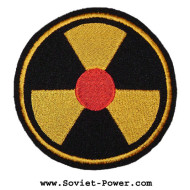 Símbolo de radiación nuclear Chernobyl patch 97