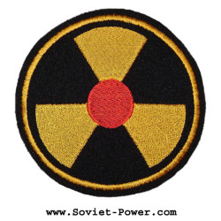 Radioaktive Strahlung Symbol Tschernobyl-Patch 97