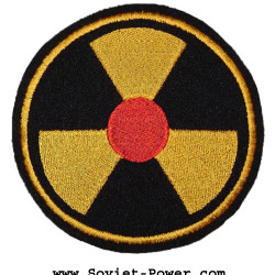 Símbolo de radiación nuclear Chernobyl patch 97