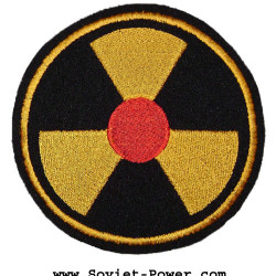 Radioaktive Strahlung Symbol Tschernobyl-Patch 97