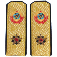 USSR Navy Fleet Admiral high rank parade shoulder boards