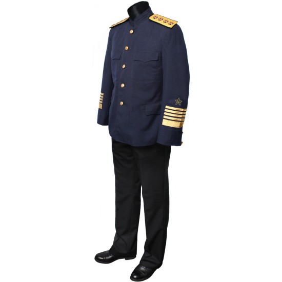 Russe Naval ADMIRAL JACKET Costume URSS Uniforme militaire