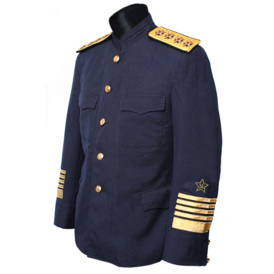 Russe Naval ADMIRAL JACKET Costume URSS Uniforme militaire