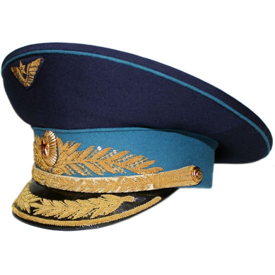 Genuino uniforme de la fuerza aérea soviética uniforme con sombrero