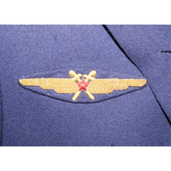 Genuine sovietici generali dell'aeronautica uniformi con il cappello