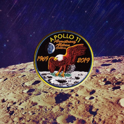 Neil Armstrong Apollo 11 1969 Space Mission Program Patch