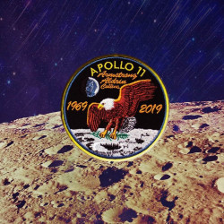 Neil Armstrong Apollo 11 1969 Programa de misión espacial Patch