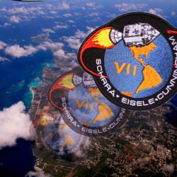 Apollo VII SCHIRRA EISELE CUNNINGHAM Logo Patch per ricamo NASA