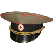 Abrigo de oficiales soviéticos Abrigo verde militar