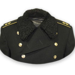 Karakul collar Soviet Generals and Admirals winter overcoat Astrakhan fur for coats