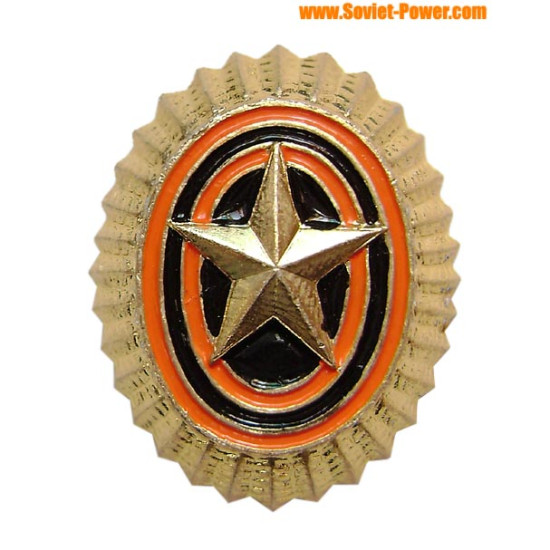 Soviet Army Marines star hat badge