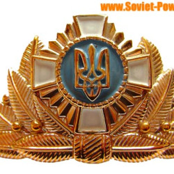 Ukraine Army Cossack parade insignia hat badge 4