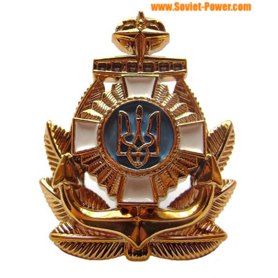Ucrania insignia insignia de la marina de guerra insignia 6