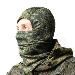 Balaclava Cappuccio antitempesta Maschera facciale delle forze speciali tattiche mimetica digitale