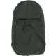 Olive Balaclava cotton hood face mask