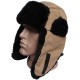 Cappello Ushanka sintetico paraorecchie invernali moderno con pelliccia
