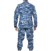 Blauer digitaler Airsoft-Uniform-taktischer ACU-Anzug Urbaner Typ Verschleißfester Tarnanzug