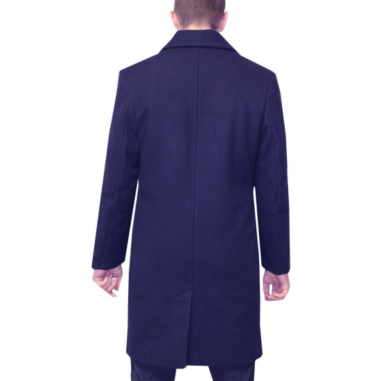 Soviet Woolen Navy Dark Blue USSR Officer's Overcoat