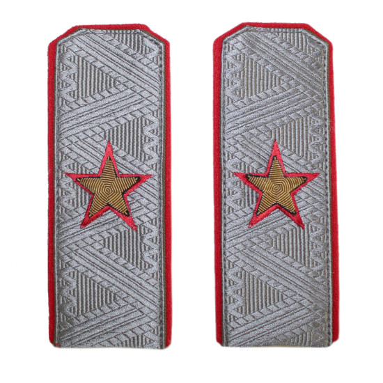 Parade broderie URSS Armée épaulettes générales