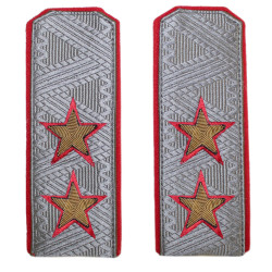 Parade broderie URSS Armée épaulettes générales