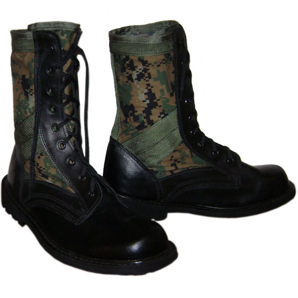 digital camo boots