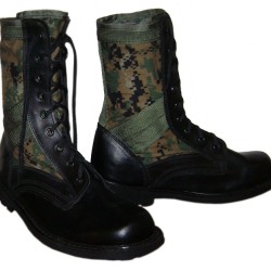 Digital camouflage MARPAT military boots 43
