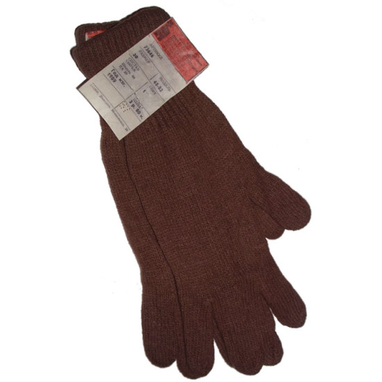 Soviet Divers gloves made of camel wool