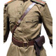 Leather shoulder sling Portupeya (ONLY) for belt