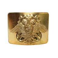 Hebilla de oro soviética para cinturón con águila MARINA