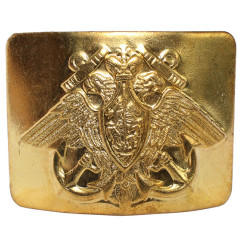 Soviet Golden buckle for belt with eagle NAVY