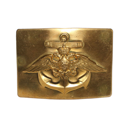 Golden buckle for belt With eagle Sea boundary armies