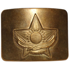 Soviet Army Golden buckle for belt Kazakhstan