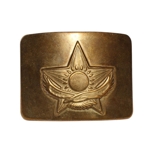 Soviet Army Golden buckle for belt Kazakhstan