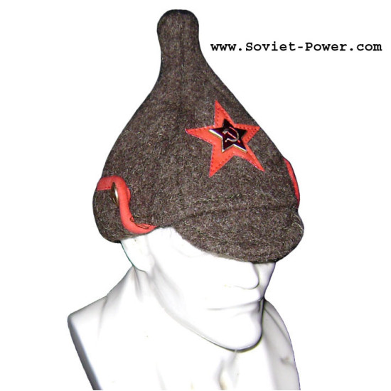 MINI Boudionovka type WWI de chapeau gris soviétique