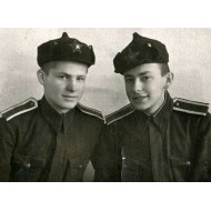 Russie Armée rouge RKKA longues oreilles chapeau noir de Boudionovka