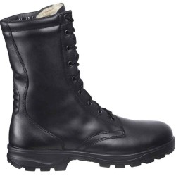 High airsoft boots Kalahari black leather shoes