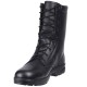 Botas militares altas Kalahari zapatos de cuero negro del ejército