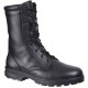 Bottes militaires hautes Kalahari chaussures en cuir noir