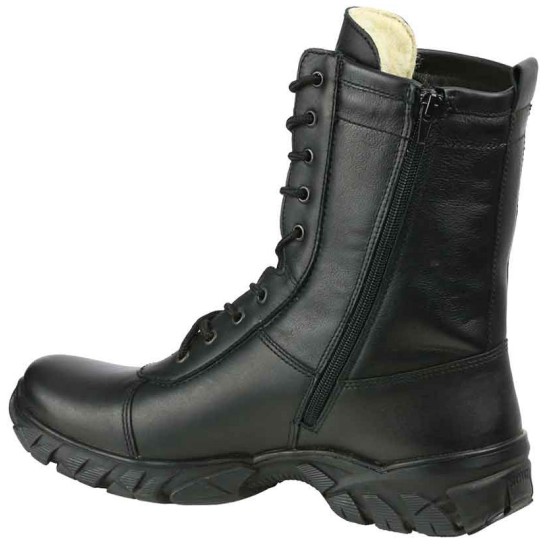 Botas de invierno tácticas urbanas Extreme 174 con piel negra