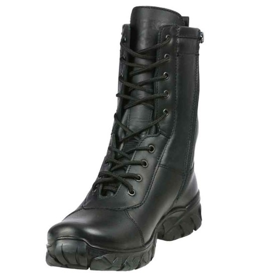 Extreme 174 urban tactical winter boots with fur black leather