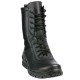 Bottes d'hiver tactiques urbaines Extreme 174 avec fourrure en cuir noir