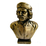 Busto bronzeo di Che Guevara Capo rivoluzionario