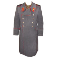 Desfile del ejército de la URSS General gran abrigo de invierno largo