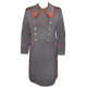 Armée URSS Généraux défilé hiver long manteau