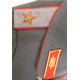 Armée URSS Généraux défilé hiver long manteau