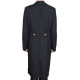 Soviet Navy Officers black semi-woolen long coat