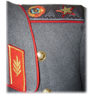 Sobretodo desfile militar del mariscal de ejército de la URSS