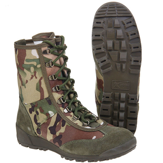 Bottes tactiques Airsoft COBRA Multicam CAMO Bottes tactiques Airsoft COBRA Multicam CAMO