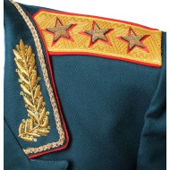 Sovietica uniforme / esercito russo colonnello generale parata