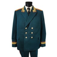 General de las fuerzas armadas de arma del uniforme y del sombrero del desfile de URSS